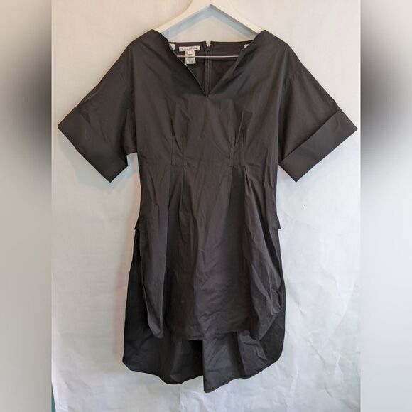 𝅺OSCAR de la Renta black tunic blouse 8 BNWT - Picture 3 of 15